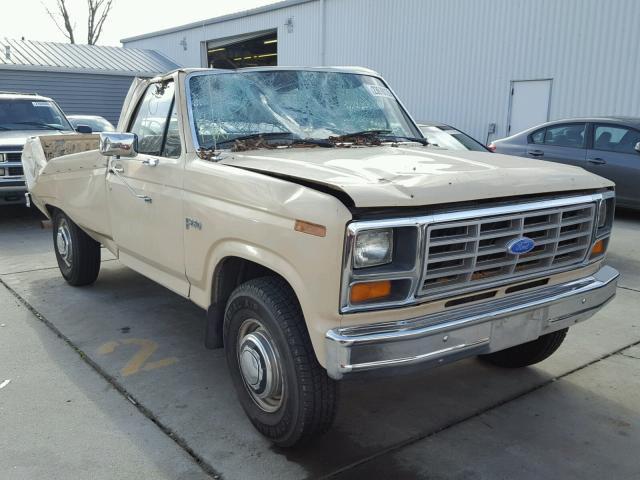 1FTHF25L7DPB02036 - 1983 FORD F250 TAN photo 1