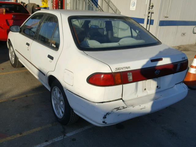 1N4AB41DXVC777370 - 1997 NISSAN SENTRA XE WHITE photo 3