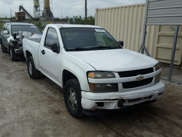 1GCCS148368272775 - 2006 CHEVROLET COLORADO WHITE photo 1