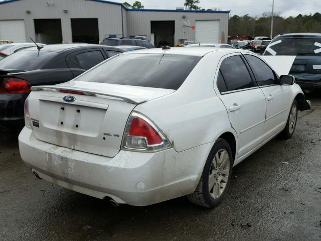 3FAHP08157R279036 - 2007 FORD FUSION SEL WHITE photo 4