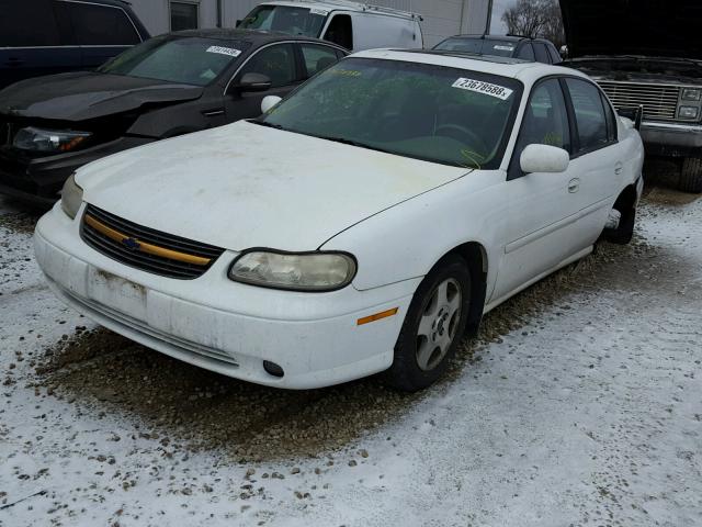 1G1NE52J52M675955 - 2002 CHEVROLET MALIBU LS WHITE photo 2