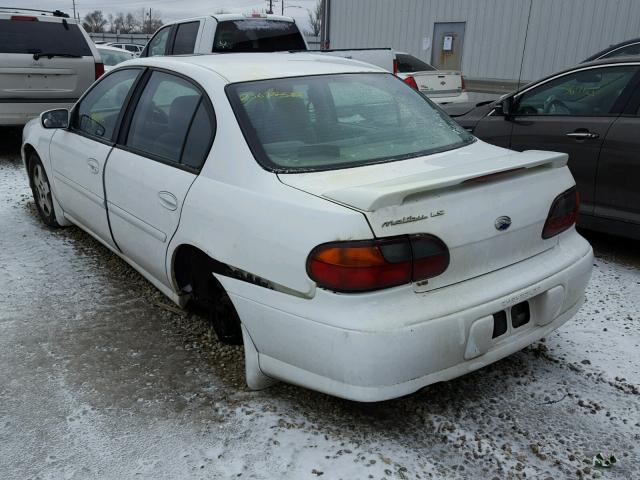 1G1NE52J52M675955 - 2002 CHEVROLET MALIBU LS WHITE photo 3