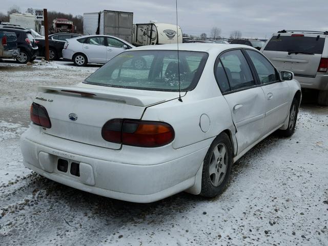 1G1NE52J52M675955 - 2002 CHEVROLET MALIBU LS 白色 照片 4