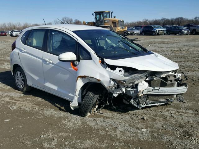 JHMGK5H53GX031264 - 2016 HONDA FIT LX WHITE photo 1