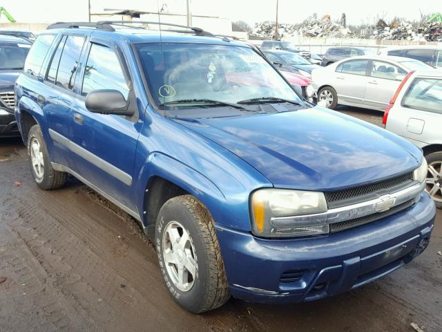 1GNDT13S252149377 - 2005 CHEVROLET TRAILBLAZE BLUE photo 1