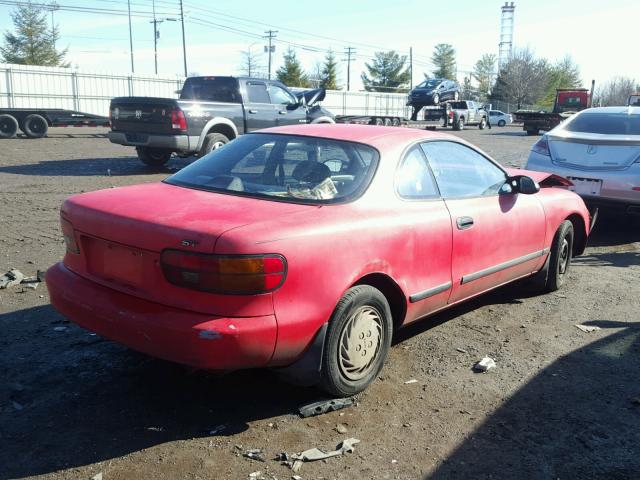 JT2AT86F6L0000202 - 1990 TOYOTA CELICA ST RED photo 4