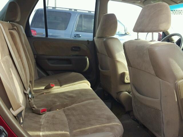 JHLRD78833C018898 - 2003 HONDA CR-V EX MAROON photo 6