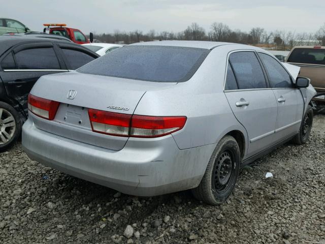 1HGCM56304A098559 - 2004 HONDA ACCORD LX SILVER photo 4