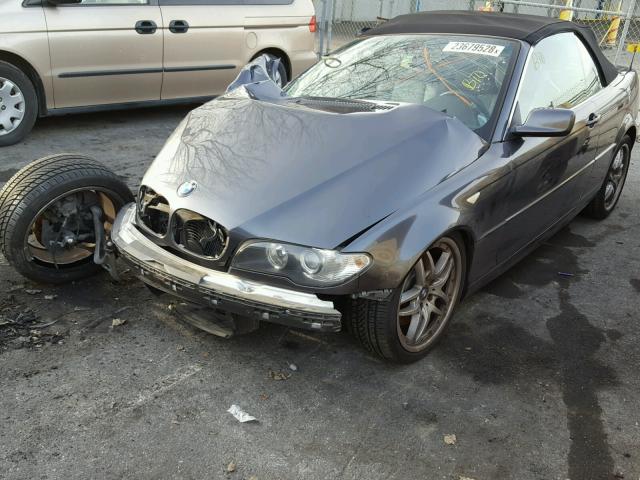 WBABW534X6PL53846 - 2006 BMW 330 CI GRAY photo 2