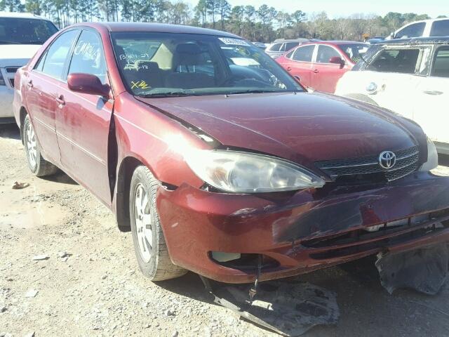 4T1BE32K54U329829 - 2004 TOYOTA CAMRY LE RED photo 1