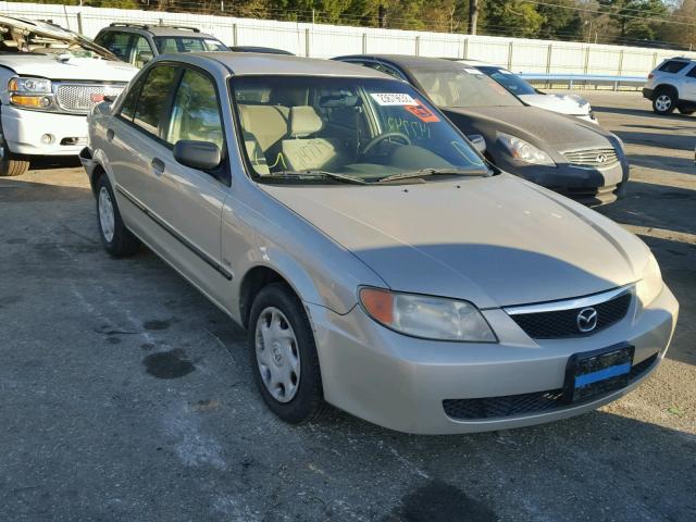 JM1BJ222110415846 - 2001 MAZDA PROTEGE DX TAN photo 1