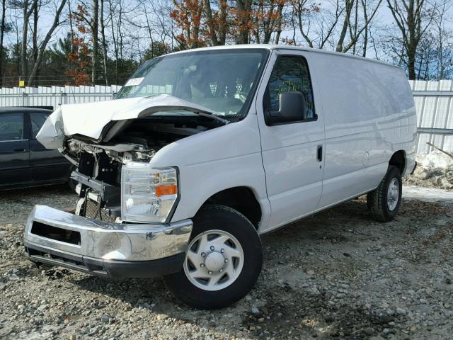 1FTNE2EW9ADA39910 - 2010 FORD ECONOLINE WHITE photo 2