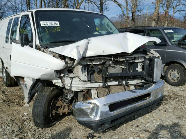 1FTNE2EW9ADA39910 - 2010 FORD ECONOLINE WHITE photo 9