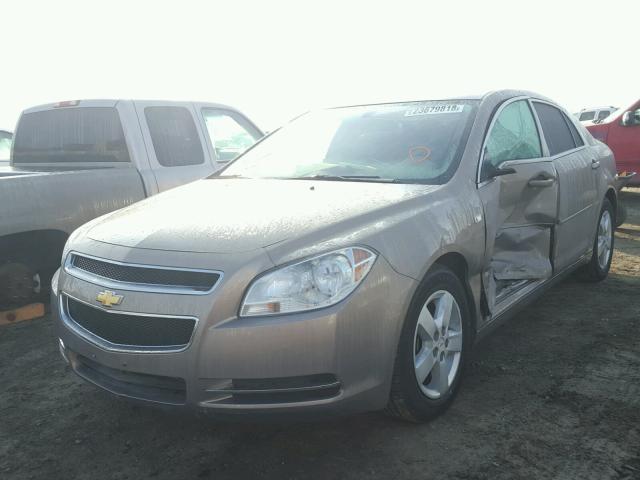 1G1ZG57B08F187801 - 2008 CHEVROLET MALIBU LS BROWN photo 2