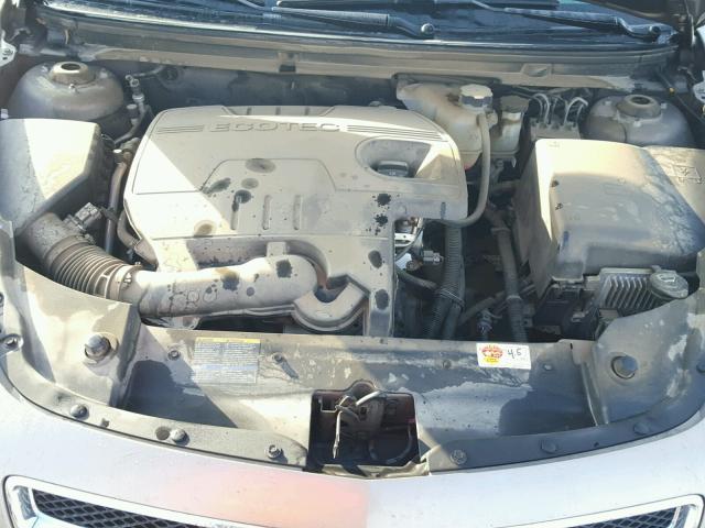 1G1ZG57B08F187801 - 2008 CHEVROLET MALIBU LS BROWN photo 7