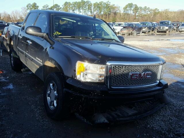 2GTEC638681316004 - 2008 GMC NEW SIERRA BLACK photo 1