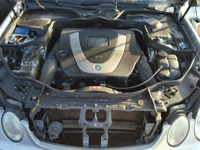 WDBUF56J36A855449 - 2006 MERCEDES-BENZ E 350 SILVER photo 7