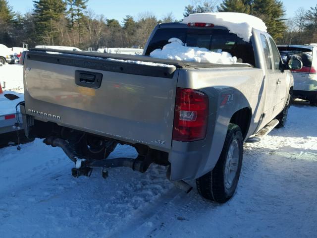 1GCEK19JX7Z615100 - 2007 CHEVROLET SILVERADO GRAY photo 4