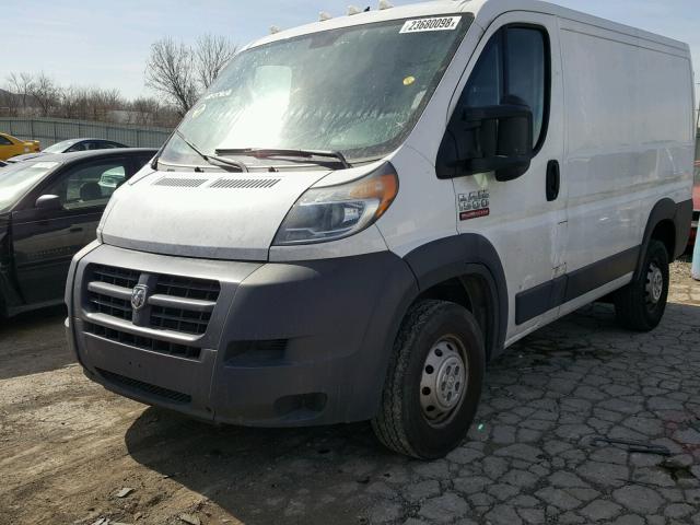 3C6TRVNG7HE500608 - 2017 RAM PROMASTER WHITE photo 2