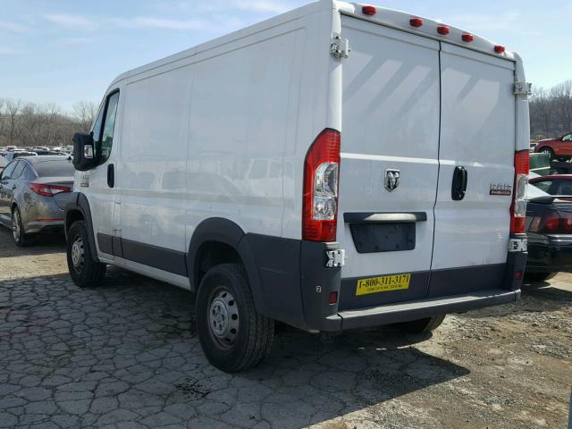 3C6TRVNG7HE500608 - 2017 RAM PROMASTER WHITE photo 3