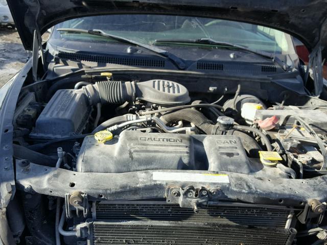 1D4HS48Z43F587993 - 2003 DODGE DURANGO SL BLACK photo 7