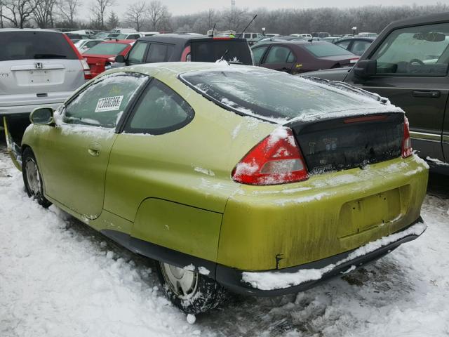 JHMZE1377YT000948 - 2000 HONDA INSIGHT GREEN photo 3