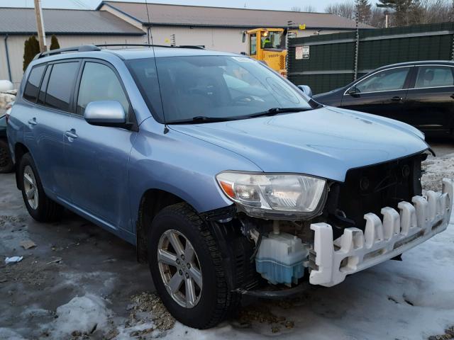 JTEES41A692131302 - 2009 TOYOTA HIGHLANDER BLUE photo 1