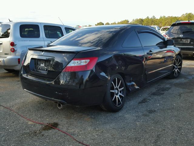 2HGFG12866H543177 - 2006 HONDA CIVIC EX შავი ფოტო 4