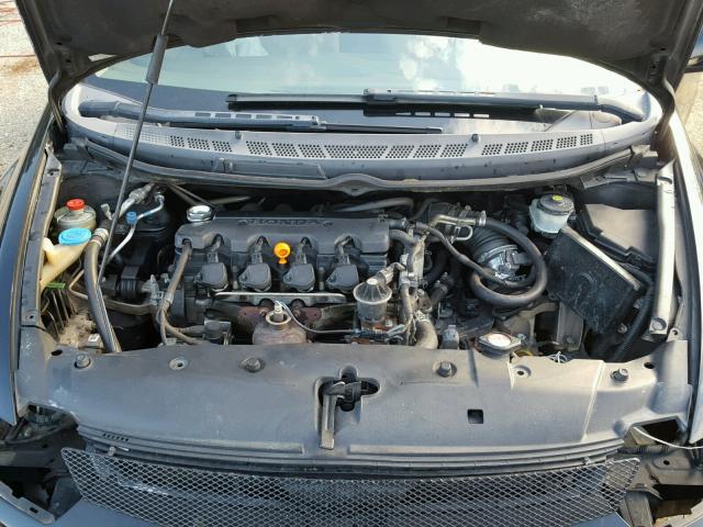 2HGFG12866H543177 - 2006 HONDA CIVIC EX შავი ფოტო 7