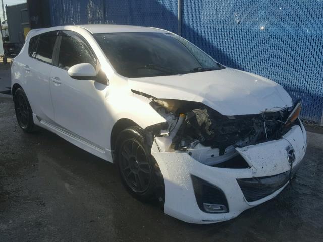 JM1BL1H54A1324733 - 2010 MAZDA 3 S WHITE photo 1