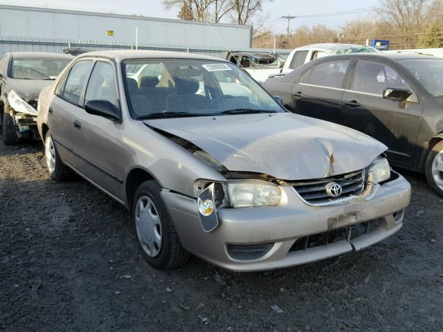 2T1BR12E51C398696 - 2001 TOYOTA COROLLA CE BEIGE photo 1