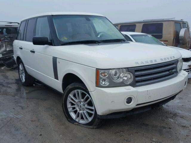 SALME15409A306023 - 2009 LAND ROVER RANGE ROVE WHITE photo 1