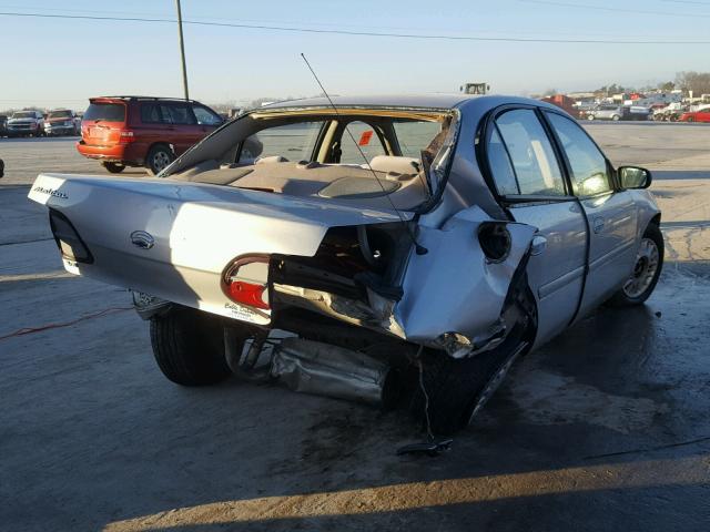 1G1ND52J816254446 - 2001 CHEVROLET MALIBU SILVER photo 4