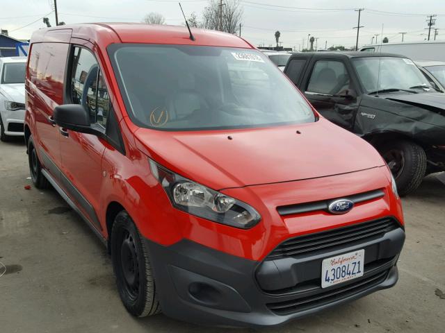 NM0LS7E7XE1152131 - 2014 FORD TRANSIT CO RED photo 1