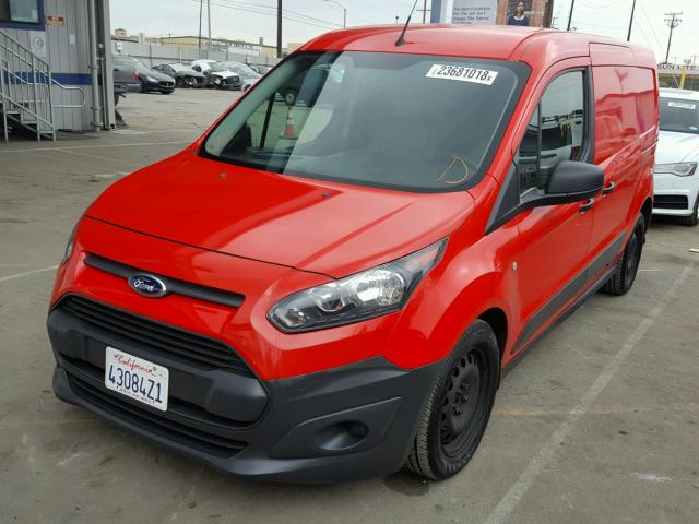 NM0LS7E7XE1152131 - 2014 FORD TRANSIT CO RED photo 2