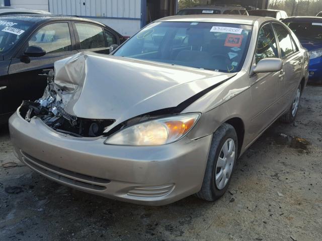 4T1BE32K64U893215 - 2004 TOYOTA CAMRY LE BEIGE photo 2