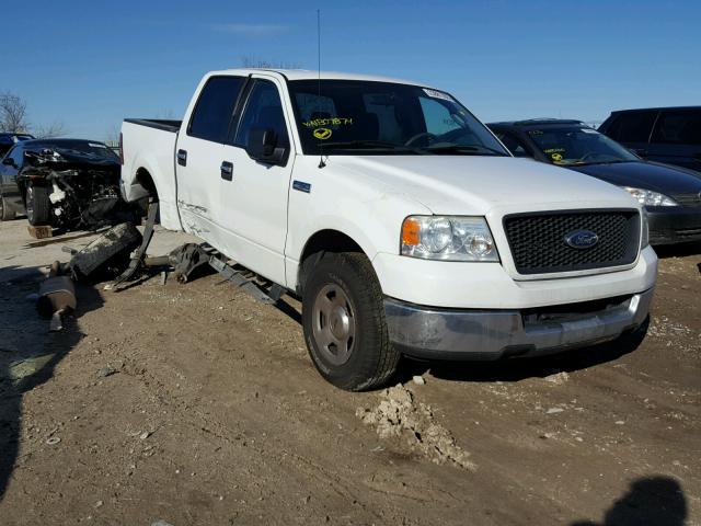 1FTPW12525FB07874 - 2005 FORD F150 SUPER WHITE photo 1