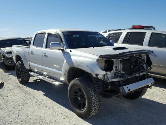 3TMKU72N56M008213 - 2006 TOYOTA TACOMA DOU SILVER photo 1