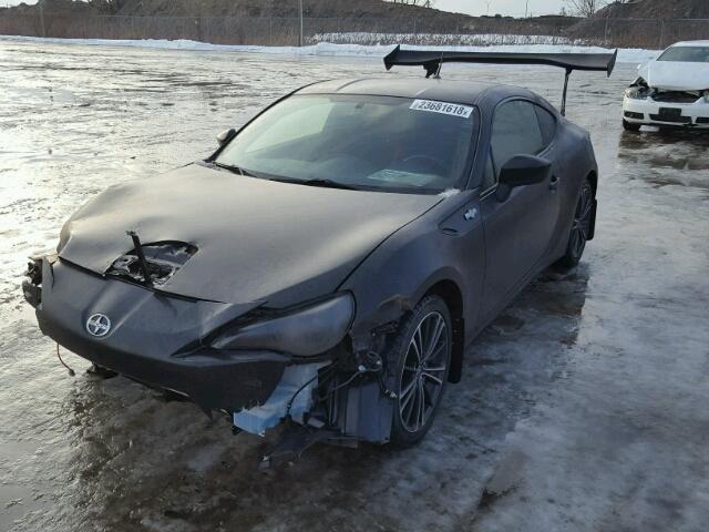 JF1ZNAA14D1701409 - 2013 TOYOTA SCION FR-S შავი ფოტო 2