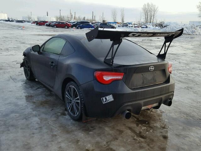 JF1ZNAA14D1701409 - 2013 TOYOTA SCION FR-S შავი ფოტო 3