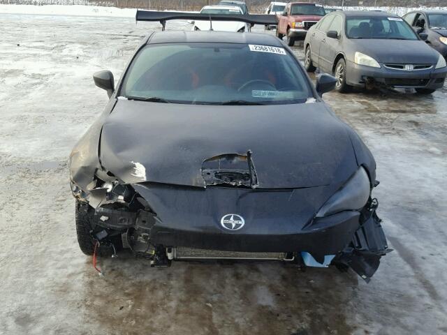 JF1ZNAA14D1701409 - 2013 TOYOTA SCION FR-S შავი ფოტო 9