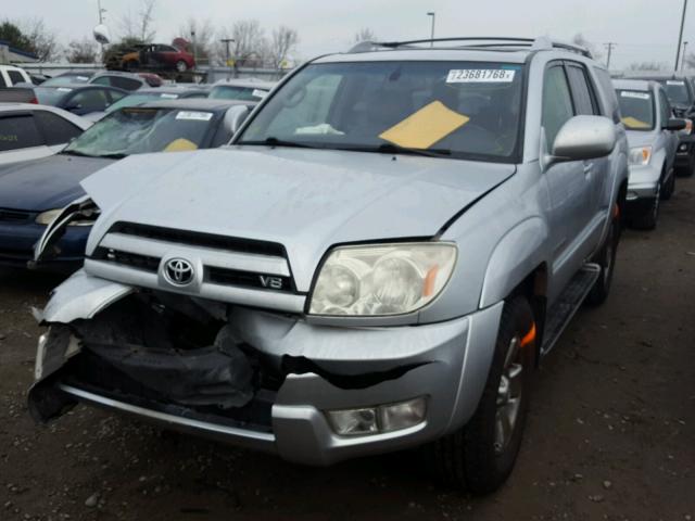 JTEBT17R930015252 - 2003 TOYOTA 4RUNNER LI SILVER photo 2