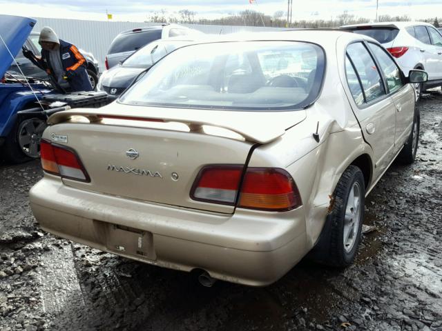 JN1CA21D2WM914391 - 1998 NISSAN MAXIMA GLE GOLD photo 4