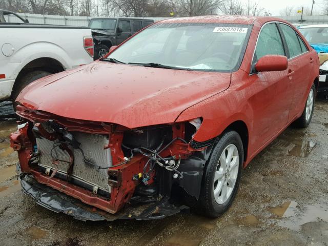 4T4BF3EK3BR159210 - 2011 TOYOTA CAMRY BASE RED photo 2