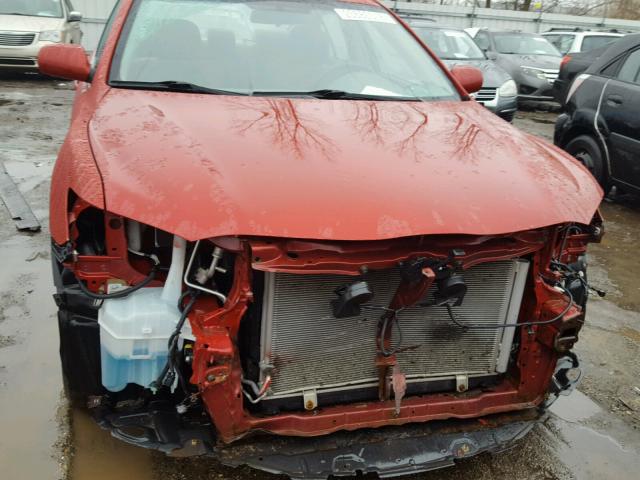 4T4BF3EK3BR159210 - 2011 TOYOTA CAMRY BASE RED photo 9