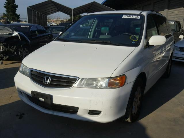 5FNRL18934B034934 - 2004 HONDA ODYSSEY EX WHITE photo 2