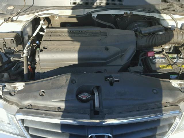 5FNRL18934B034934 - 2004 HONDA ODYSSEY EX WHITE photo 7