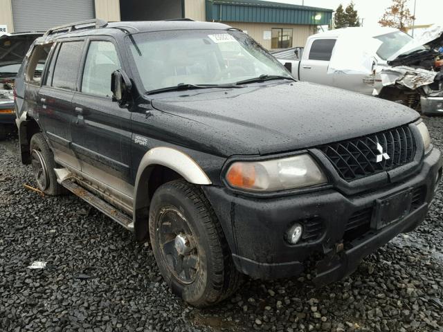 JA4MT41R43J010908 - 2003 MITSUBISHI MONTERO SP BLACK photo 1