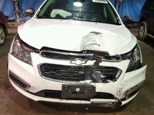 1G1PA5SHXF7215471 - 2015 CHEVROLET CRUZE LS WHITE photo 9