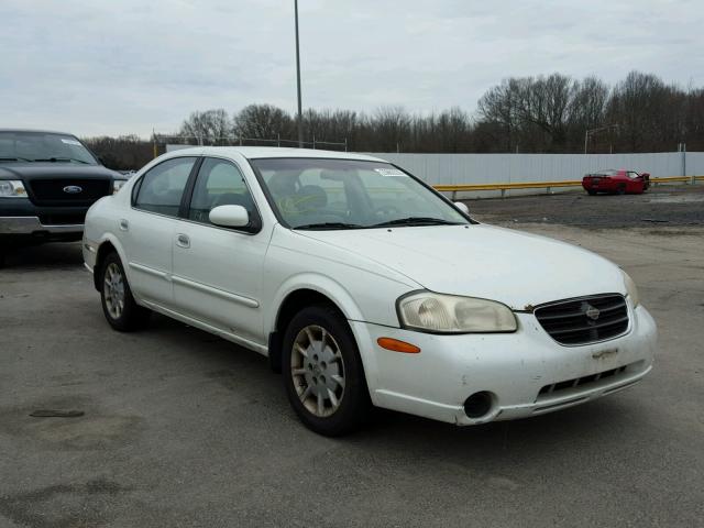 JN1CA31D41T600486 - 2001 NISSAN MAXIMA GXE WHITE photo 1